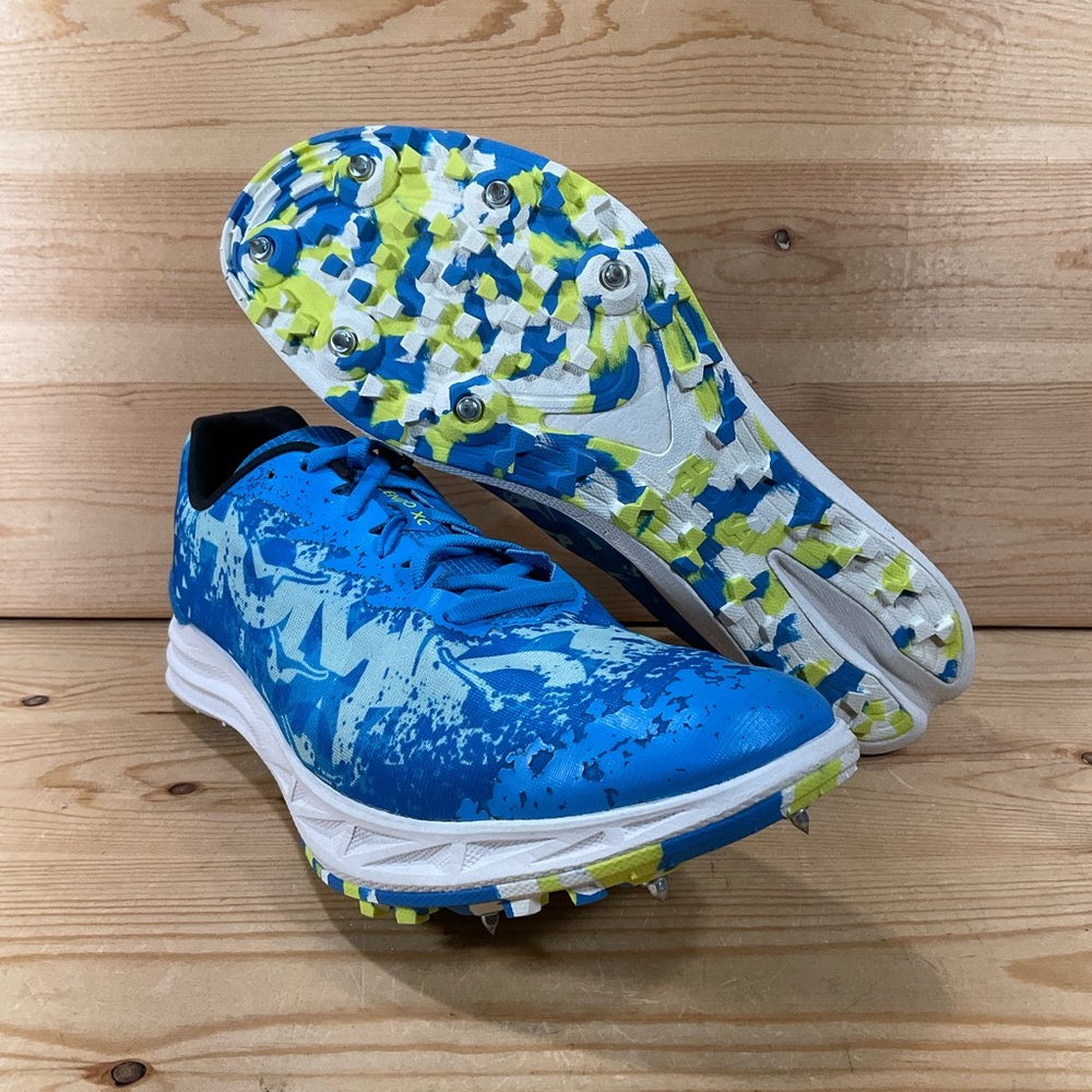 Hoka Crescendo XC Cross Country Racer Men’s 10.5 Women’s 12 Blue 1141272 DBEPM
